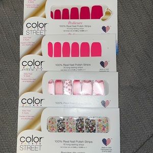 Color Street nail strips Summer Nails Bundle